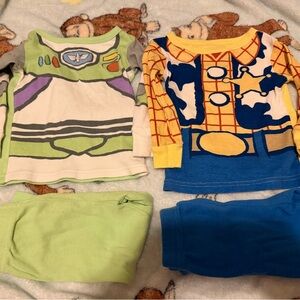 Buzz and Woody Pajamas. 2T. Good Condition.